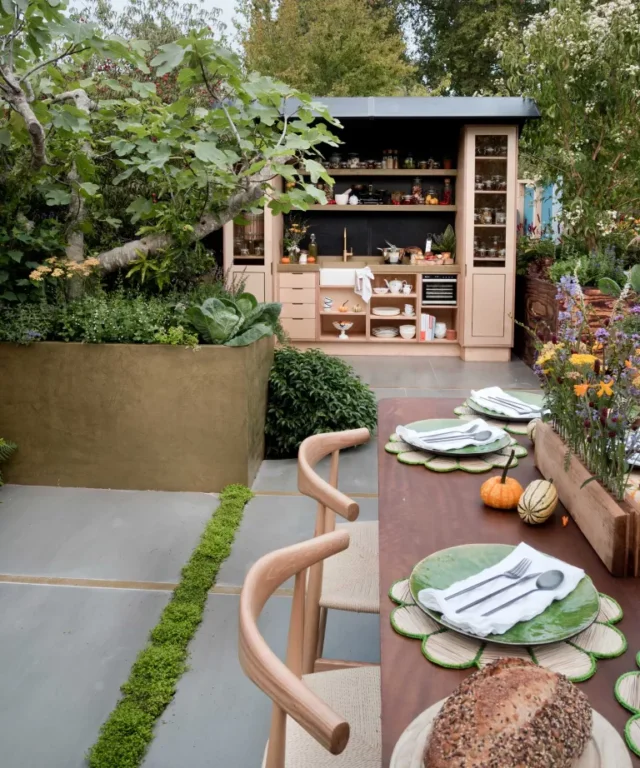 il giardino di prezzemolo progettato da Alan Williams al Chelsea flower show 2021